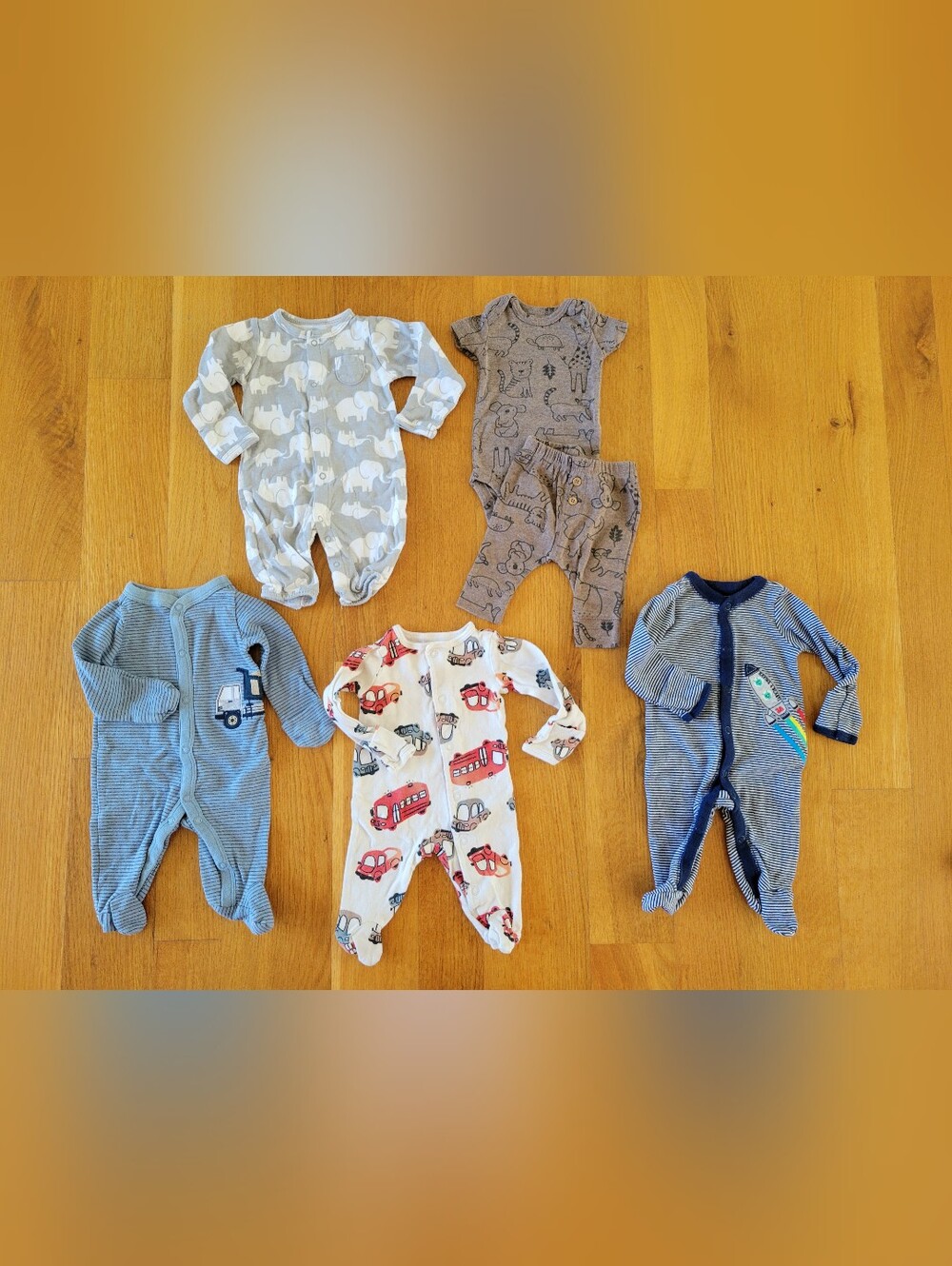 Baby Boys Size Newborn Clothes Bundle